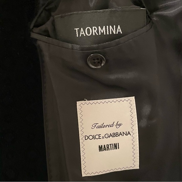 D&G Velvet Jacket in Emerald Green with Patterns - Picture 11 of 15